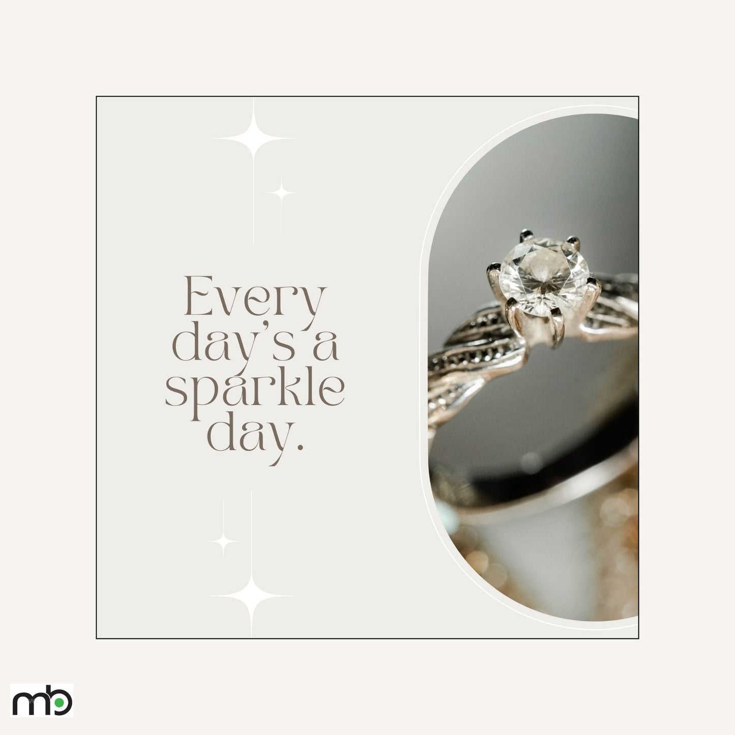 Social Media Templates for Jewelry Business, Social Media Templates for Jewellery Business, Jewelry Themed Canva Templates, Canva Templates