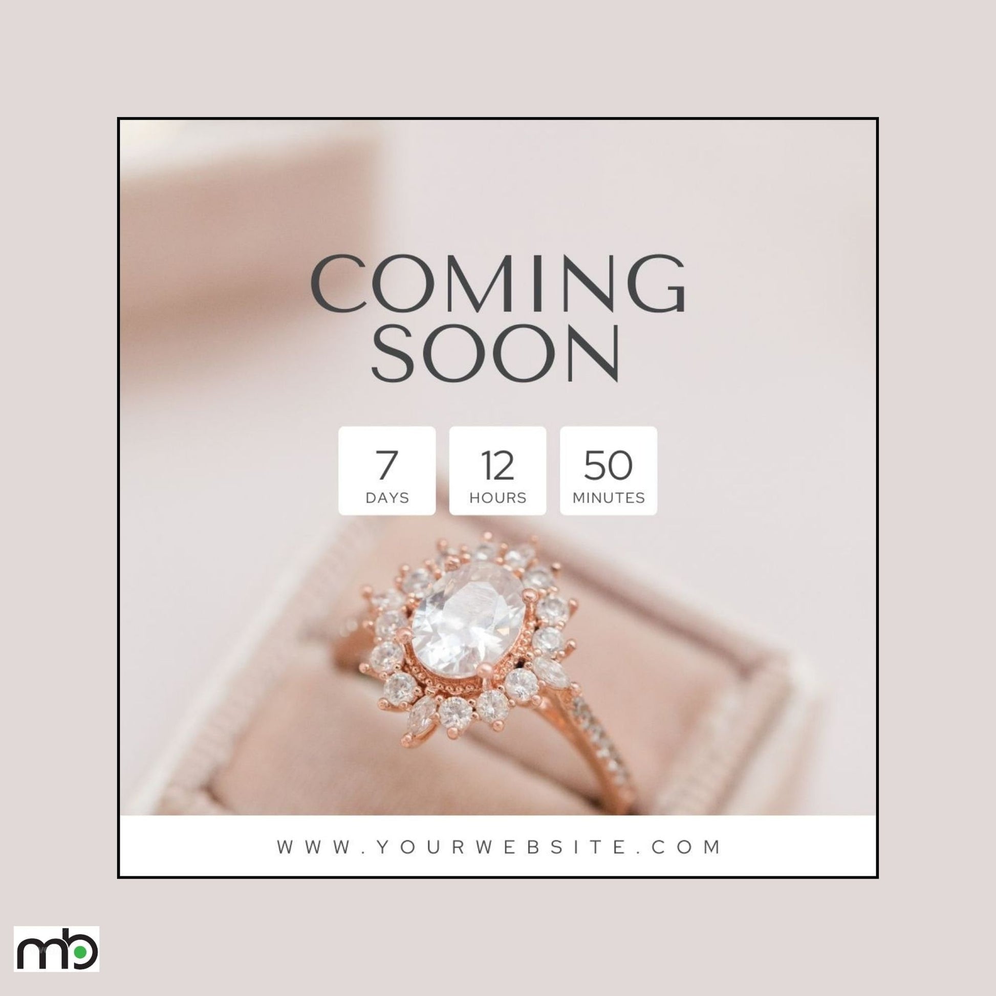 Instagram Post Templates Jewelry Business, Jewellary Instagram Post Template, Jewelry Social Media Posts, Jewelry business templates canva