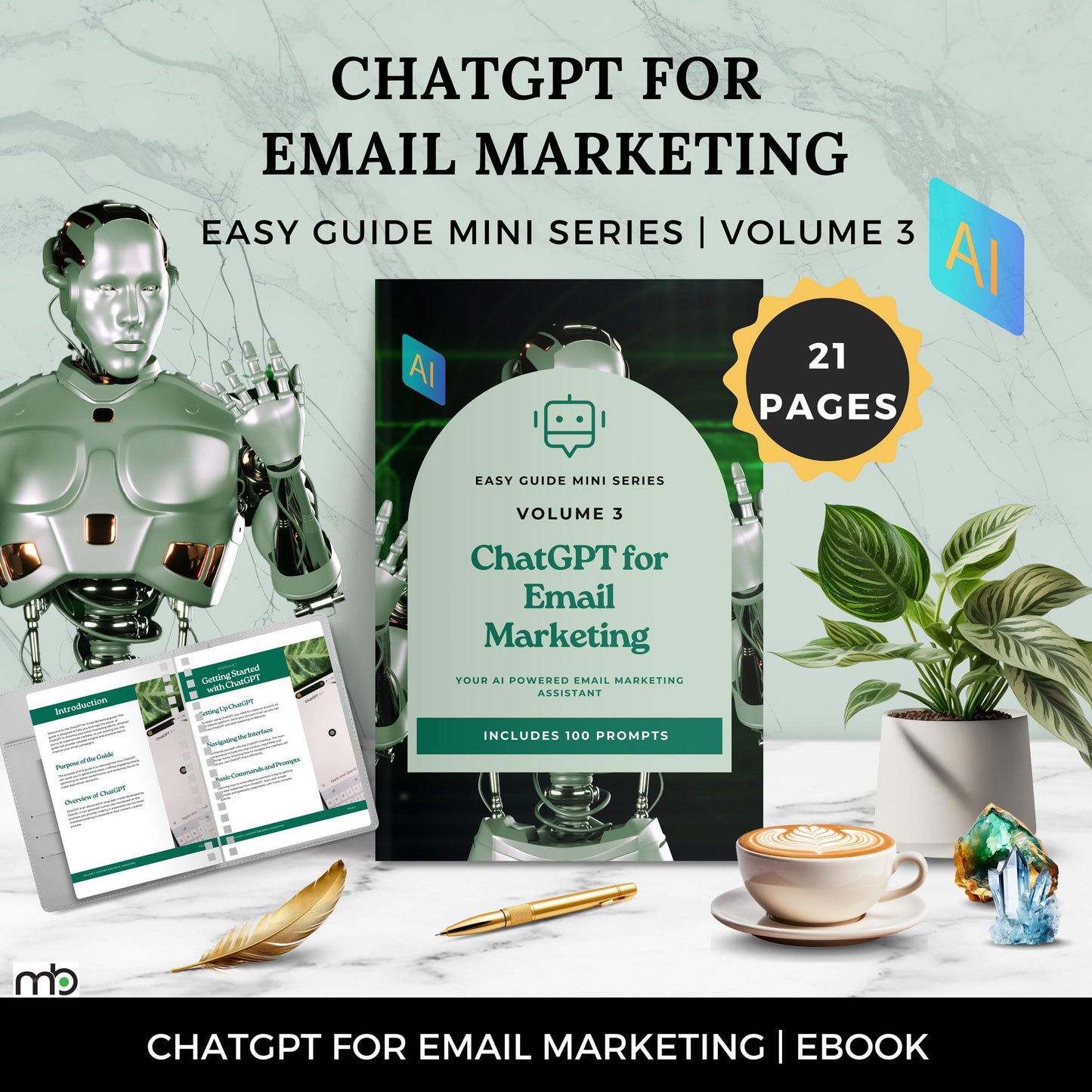 ChatGPT Mastery Bundle, Beginners Course, Business, Prompts, Commands, Blogging, Youtube, Social Media, AI Resources, Learn ChatGPT, Tools