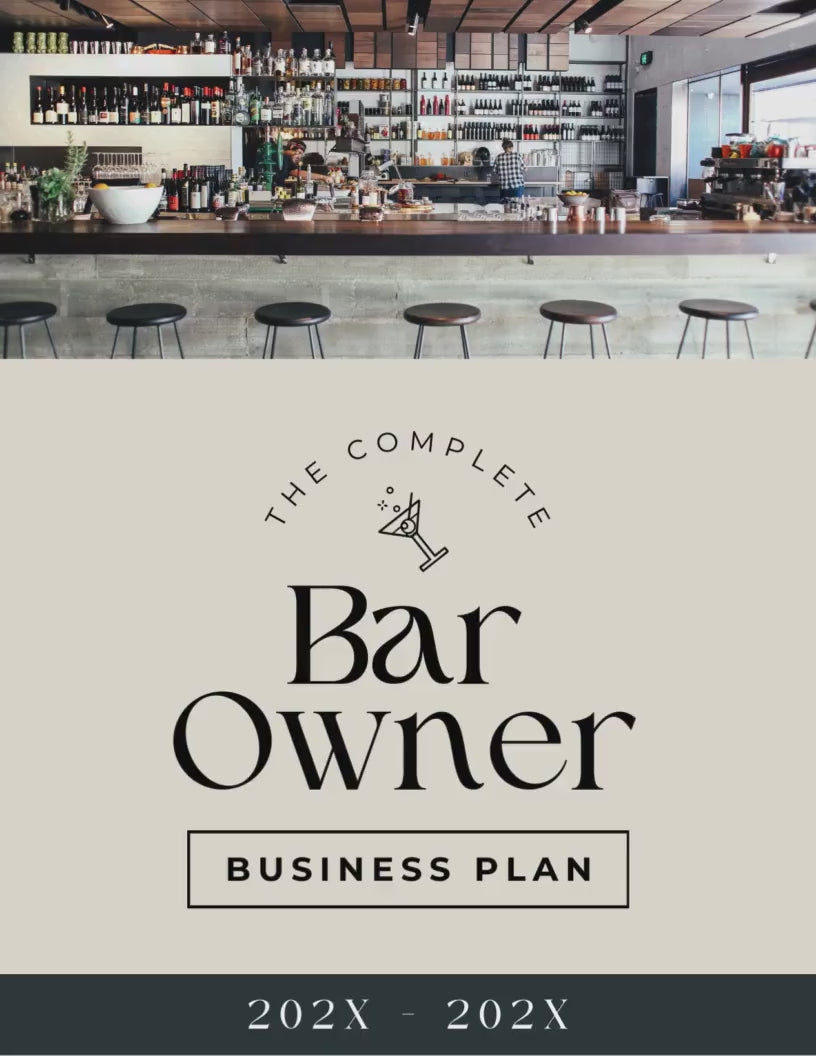 Bar Owner Business Plan, Bar Business Plan, Restaurant Business Plan, Eatery Business Plan, Food Shop Business Plan, Pub Business Plan, Plan